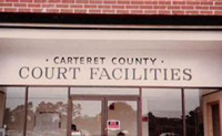 carteret county court facilities building sign