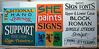 sample sign collection
