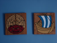 painted plaques