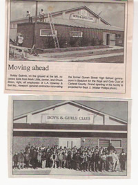 boys and girls club article with sign photo