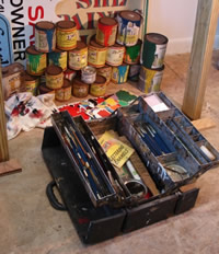 Sign Painter Tool Box