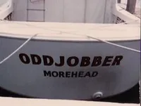 Oddjobber boat lettering
