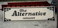 The Alternative restaurant sign