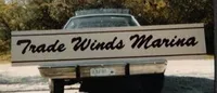 Trade Winds Marina sign