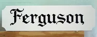 Ferguson sign