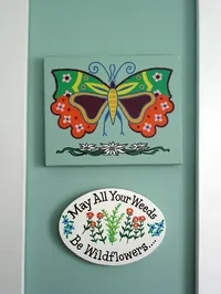 painted plaques