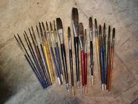 sign painting brush sizes